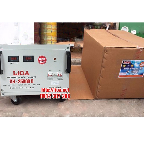 LiOA 25KVA Dải Thường 150V-250V