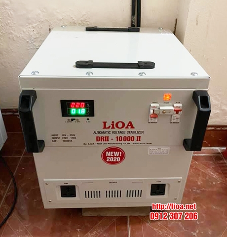Lioa DRII 10kVA Nếu Điện Nhà Qúa Yếu