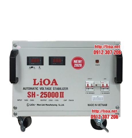 Lioa SH-25000 (25kVA) Đời Mới Nhất