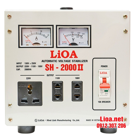 ỔN ÁP 2KVA LIOA SH-2000