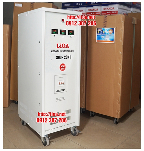 Ổn Áp LiOA 20KVA Dải 260V-430V