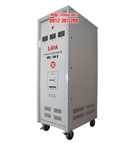 Ổn Áp LiOA 30kVA Model DR3-30K