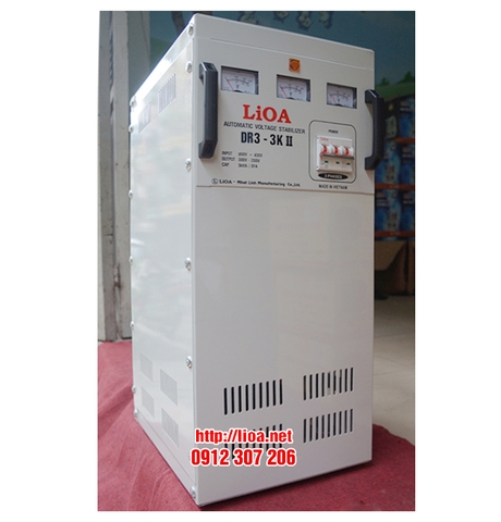 Ổn Áp LiOA 3kVA 3 Pha DR3