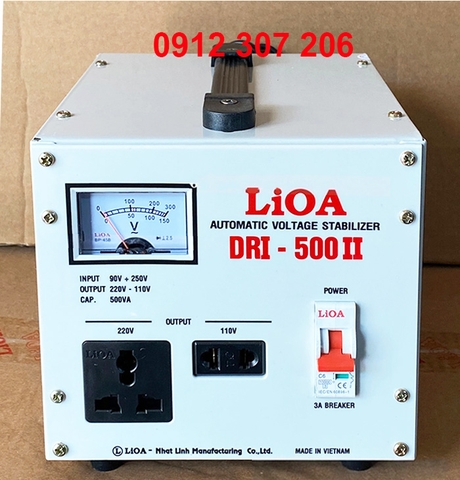 Ổn Áp Lioa 500VA DRI-500