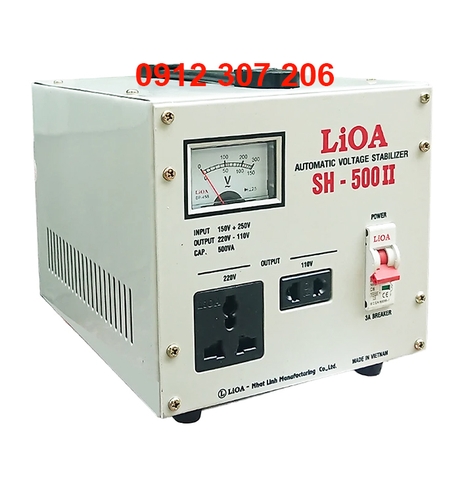 Ổn Áp Lioa 500VA SH-500