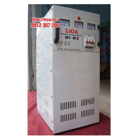 Ổn Áp LiOA 6kVA 3 Pha DR3