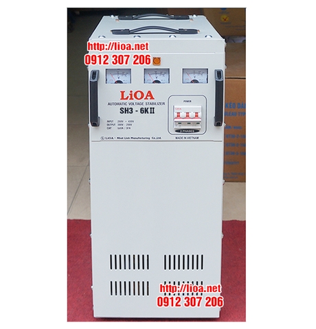 Ổn Áp LiOA 6kVA 3 Pha SH3