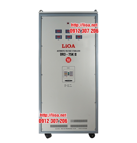 Ổn Áp LiOA 75kVA 3 Pha DR3