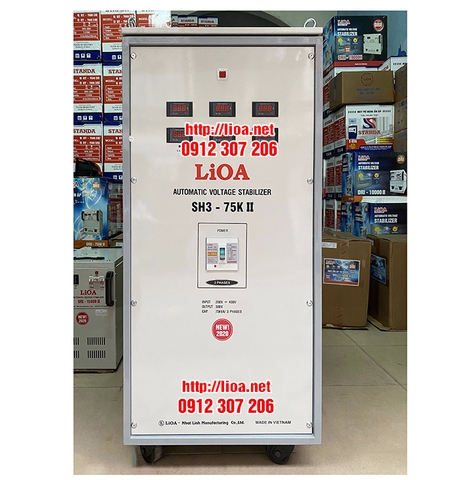 Ổn Áp LiOA 75kVA 3 Pha SH3