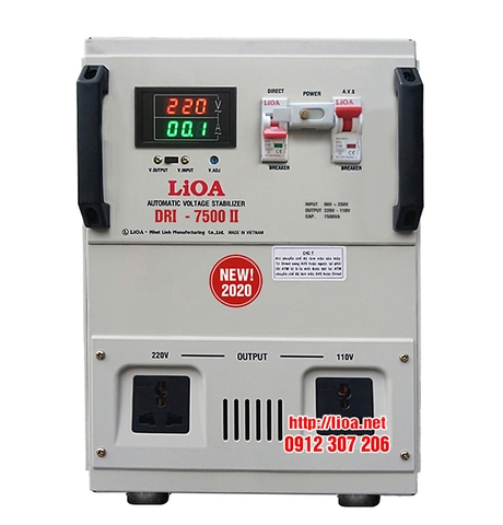 ỔN ÁP LIOA DRI 7.5KVA