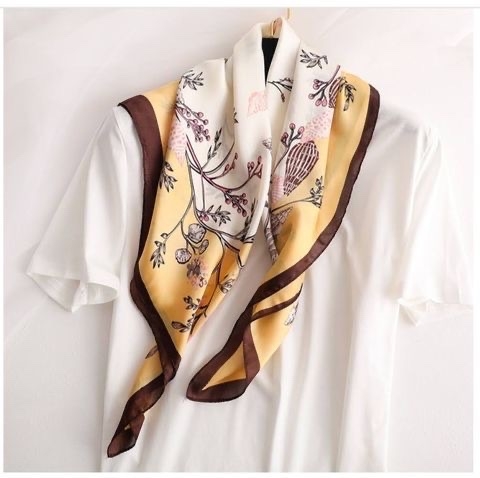 Khăn lụa vuông VT-033