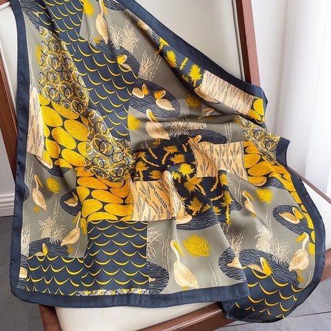 Khăn lụa vuông VT-054