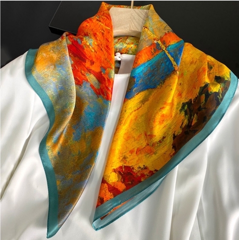 Khăn lụa vuông VT-160