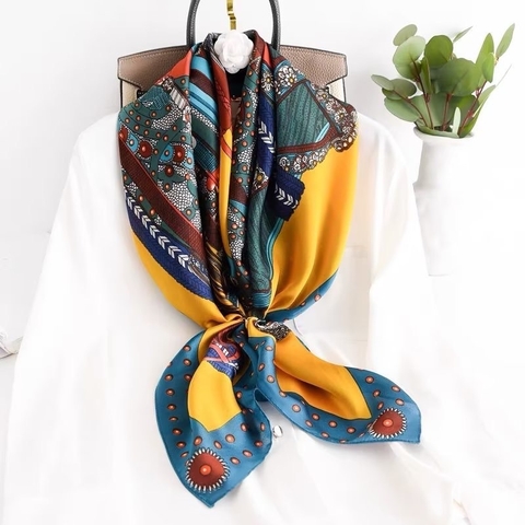 Khăn lụa vuông VT-042