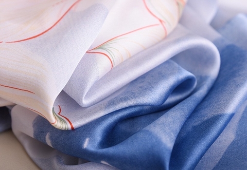 Khăn lụa hoa LH-062