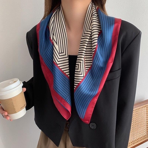 Khăn lụa vuông VT-034