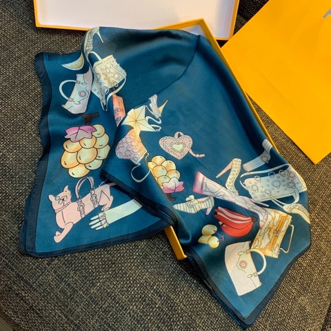 Khăn lụa vuông VT-166