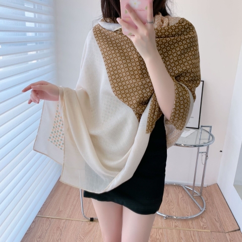 Khăn choàng đũi linen cao cấp DLH-016