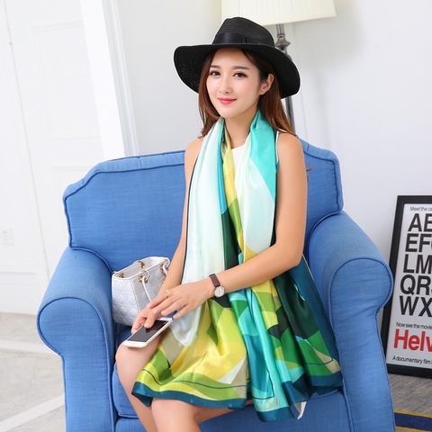 Khăn lụa hoa LH-072