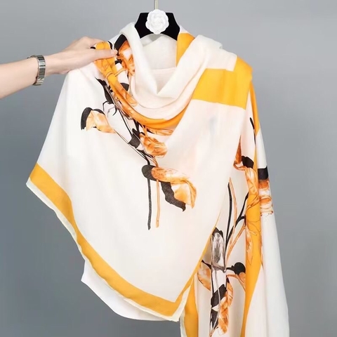 Khăn choàng đũi linen cao cấp DLH-018