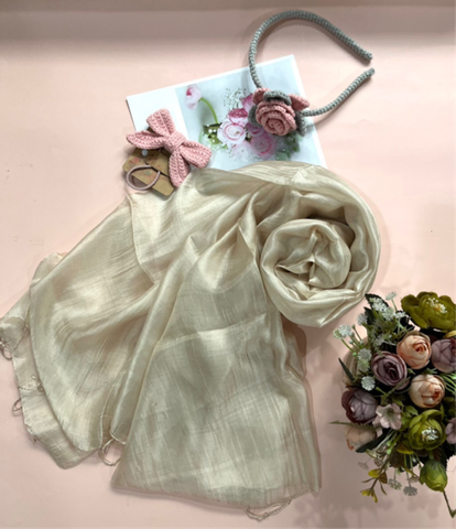 Khăn lụa tơ tằm trơn TTVN-035