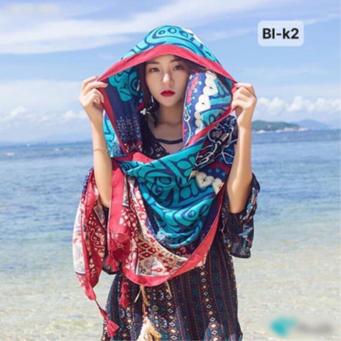 Khăn Boho thổ cẩm LTC-005
