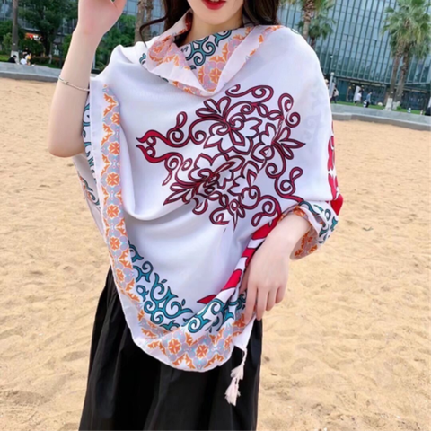 Khăn Boho thổ cẩm LTC-006