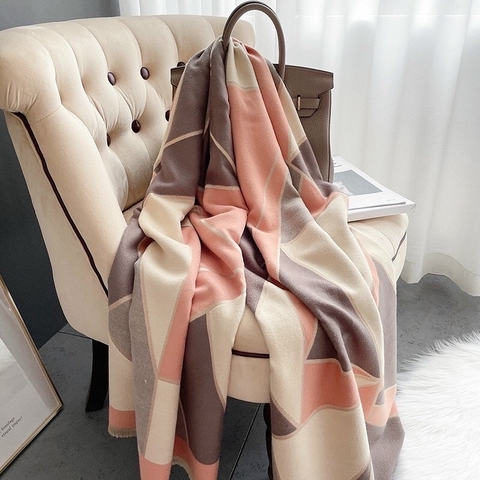 Khăn dạ hoa cao cấp DCH-002