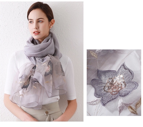 Tơ thêu hoa TTH-004