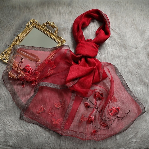 Tơ thêu hoa TTH-009