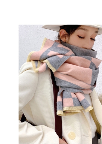 Khăn dạ hoa cao cấp DCH-007