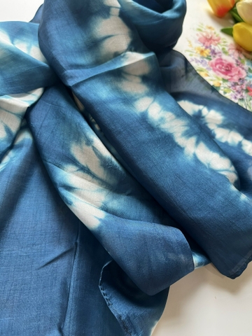 Khăn tơ tằm loang TLVN-021