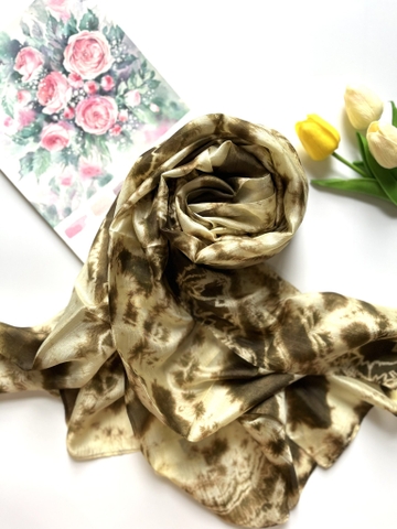 Khăn tơ tằm loang TLVN-024