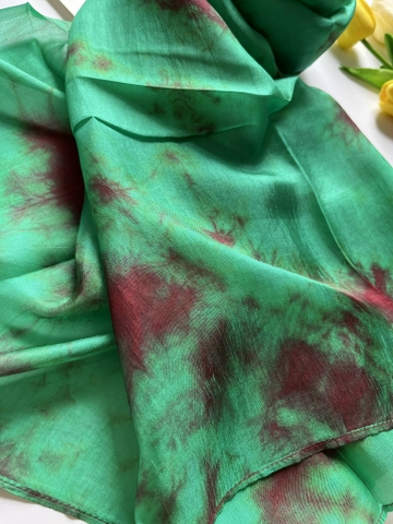 Khăn tơ tằm loang TLVN-013