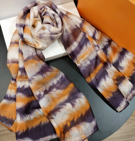 Khăn tơ tằm loang TLVN-032