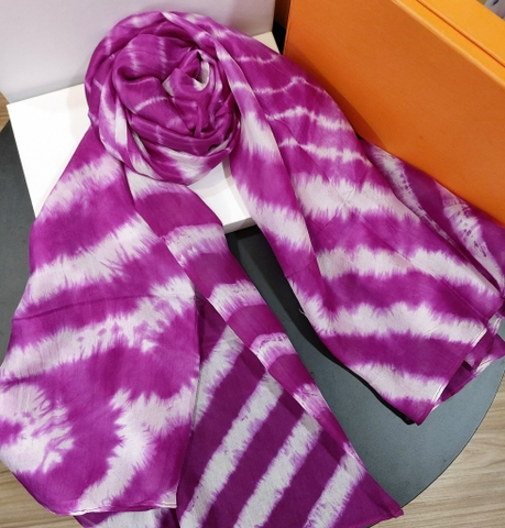 Khăn tơ tằm loang TLVN-033