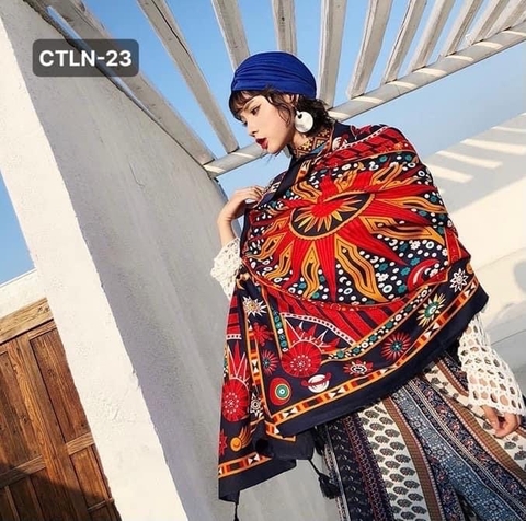 Khăn Boho thổ cẩm LTC-007