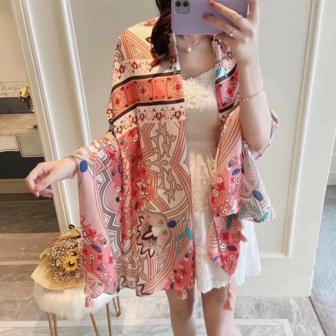 Khăn Boho thổ cẩm LTC-009