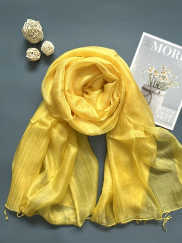 Khăn lụa tơ tằm trơn TTVN-013