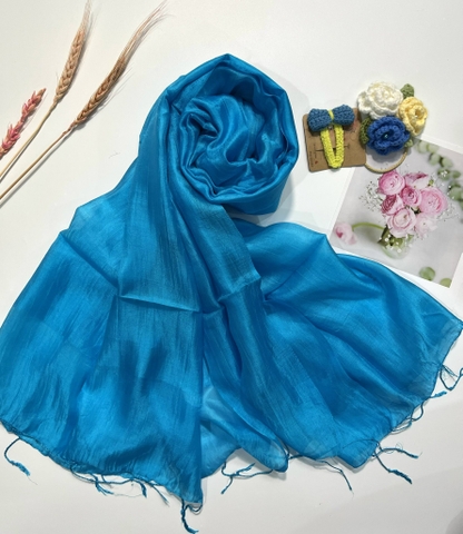Khăn lụa tơ tằm trơn TTVN-038