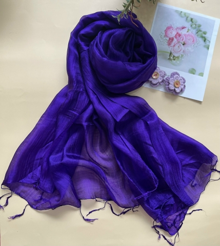 Khăn lụa tơ tằm trơn TTVN-023