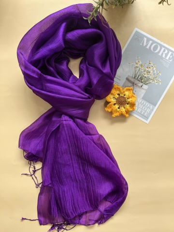 Khăn lụa tơ tằm trơn TTVN-022