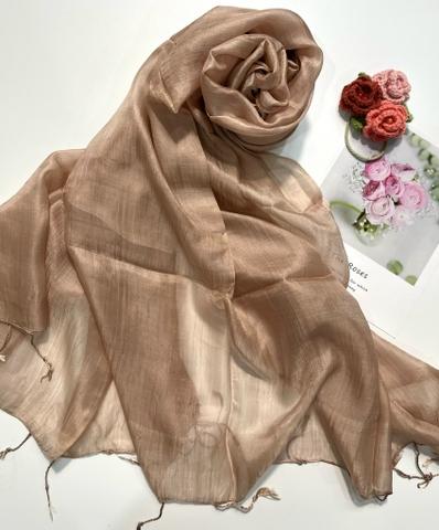 Khăn lụa tơ tằm trơn TTVN-034