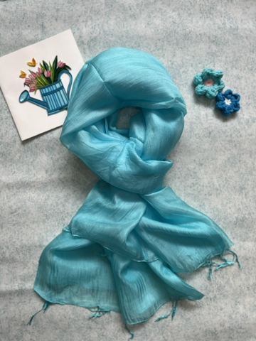 Khăn lụa tơ tằm trơn TTVN-039