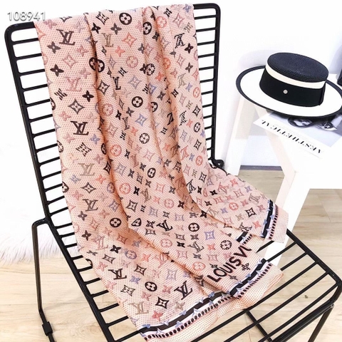 Khăn lụa hoa cao cấp LHH-003