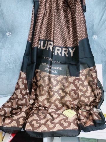 Khăn lụa hoa cao cấp LHH-013