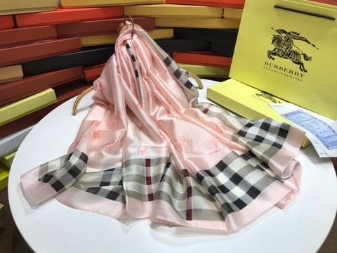 Khăn lụa hoa cao cấp LHH-019