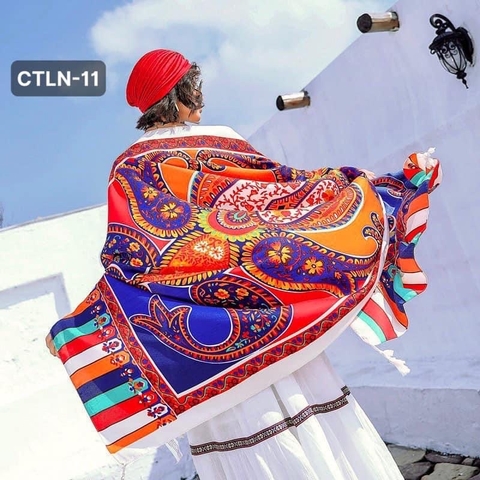 Khăn Boho thổ cẩm LTC-013