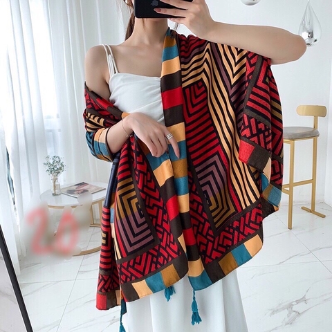 Khăn Boho thổ cẩm LTC-014