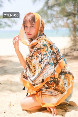 Khăn Boho thổ cẩm LTC-015